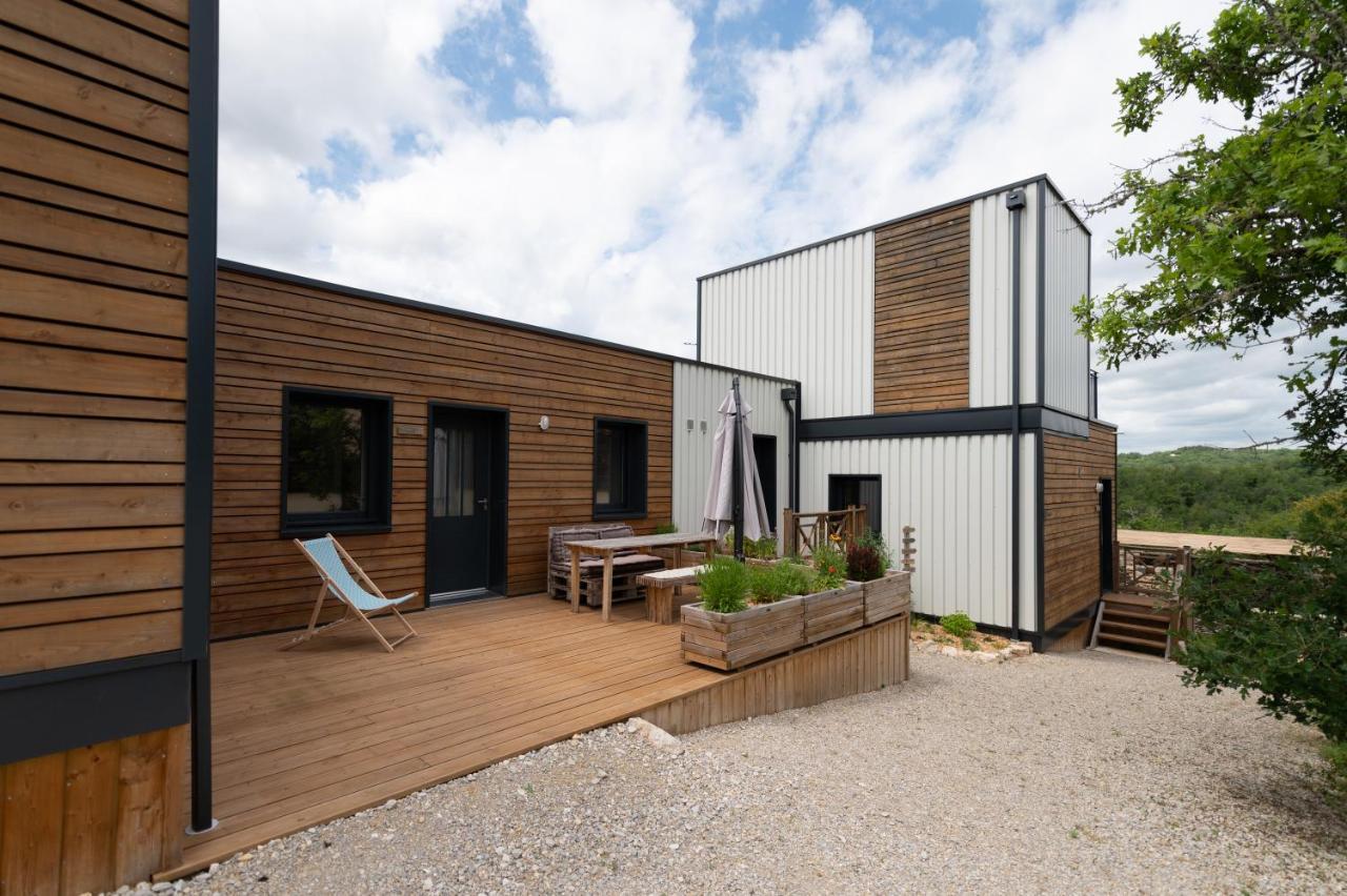 Lot En Dock 3 Logements Atypiques Et Ecologiques En Vallee De La Dordogne Souillac Zewnętrze zdjęcie